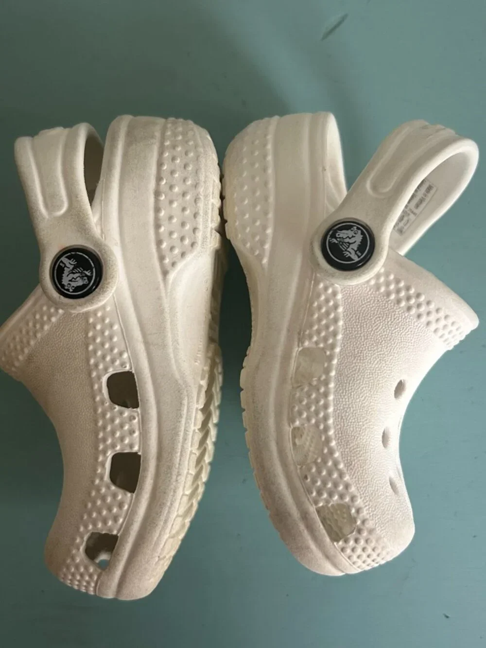 Crocs Littles Baby Crocs Infant Crocs White Baby Size 2 Size 3 White Crocs